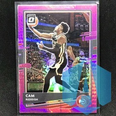 2020-21 Donruss Optic Pink Hyper Prizm Cam Reddish #78 Atlanta Hawks